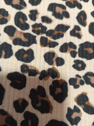 Camiseta manga larga estampado animal