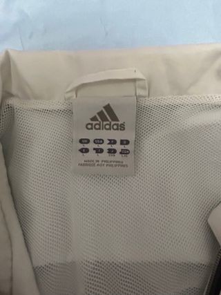 Chaqueta Adidas Blanca y Verde