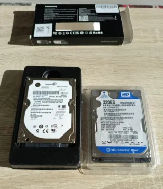 2 Discos Duros 2.5 Seagate y WD (PS3-PS4-Laptop)