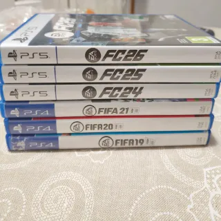 FC 24, FC 25, FC Mobile PS4+5 Cofanetti