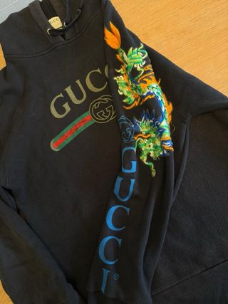 Felpa Gucci Nera con Logo