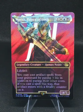MTG Noctis Prince of Lucis R #546 Surge Foil NM