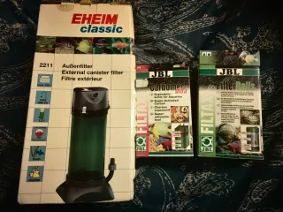 Filtro Eheim Classic 2211 + JBL Carbomec