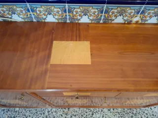Cómoda madera 2 cajones 147x90x40
