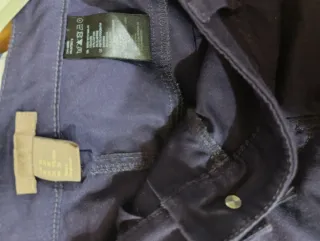 Pantalón H&M Azul Marino Talla XL