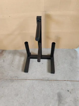 Supporto rack per dischi di pesi e manubri