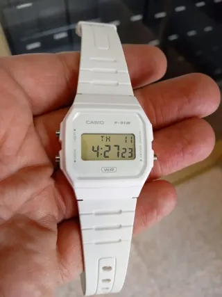 CASIO F-91WB-7AEF/ NEW VERSION/oferta flash