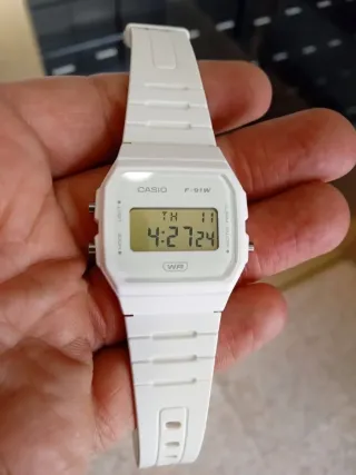 CASIO F-91WB-7AEF/ NEW VERSION/oferta flash