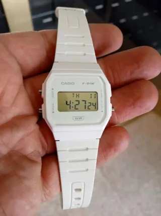 CASIO F-91WB-7AEF/ NEW VERSION/oferta flash