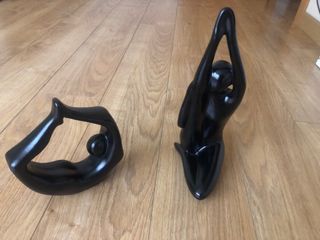 Figuras Bailarina Porcelana Negra