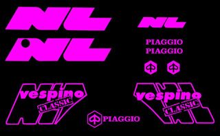 Pegatinas Piaggio Vespino NL