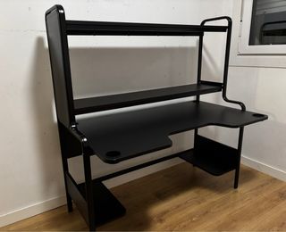 Escritorio Gaming IKEA FREDDE Negro