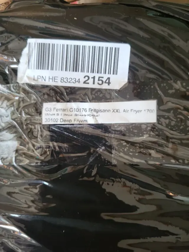 Freidora 6,5L de aire G3 FERRARI 200°C