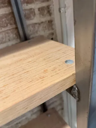 Estantería Industrial Madera y Metal