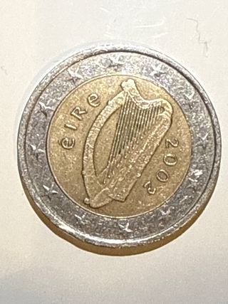 Moneda 2€ Irlanda 2002