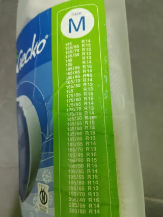 Fundas textiles para nieve Snow Gecko Talla M