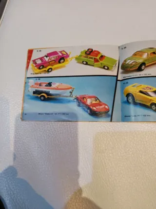 Antiguo catalogo de maquetas