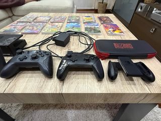 Pack Nintendo Switch Negra + Juegos