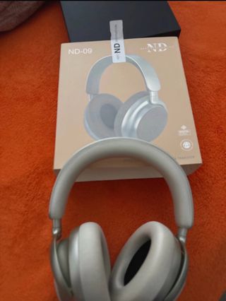 Auriculares ND-09 Inalámbricos Plata/Blanco