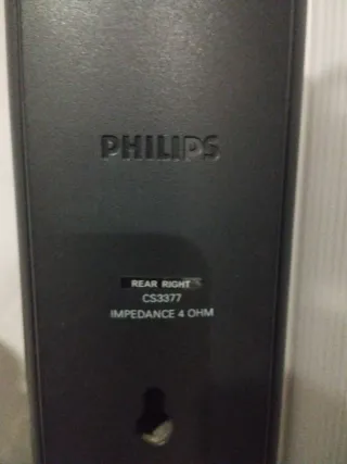 Altavoces Home Cinema Philips Negros
