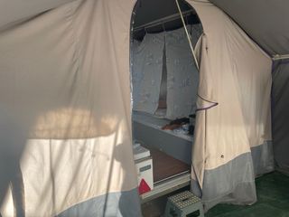 Carro tienda comanche pluma con documentación