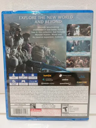Precintado! Monster Hunter World: Iceborne PS4