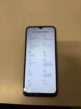 Realme C30 Negro