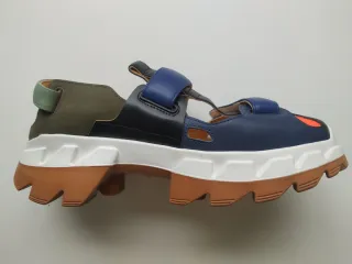 Sandalias 4CCCCEES Azul/Naranja/Verde Talla 40