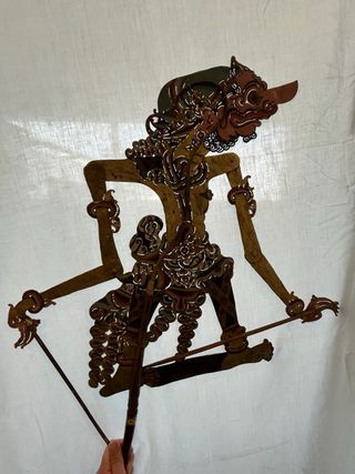 Marioneta de sombra Wayang Kulit