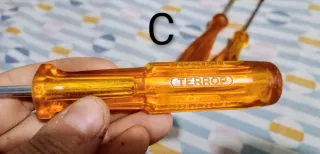 Set di 5 cacciaviti vendibili anche singolarmente