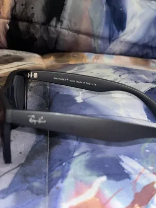 Occhiali da sole Ray-Ban neri opachi 54mm