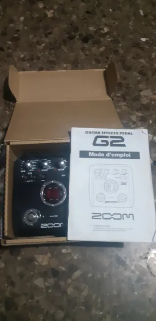 Multiefetos efectos guitarra Zoom G2