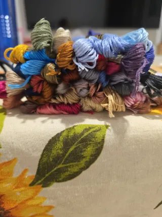 Hilos DMC bordar varios colores