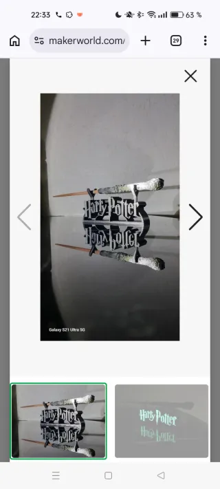 Soporte Varita Harry Potter