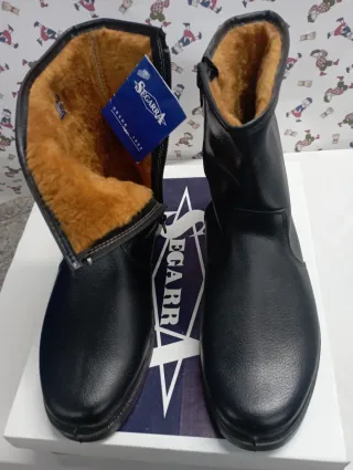 Botas Segarra altas forro borreguito cremallera