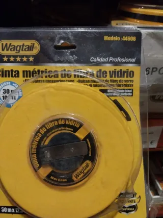 Cinta Métrica Wagtail Fibra Vidrio 30m