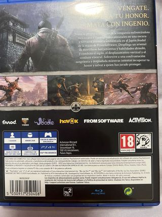 Sekiro: Shadows Die Twice PS4 (Español)