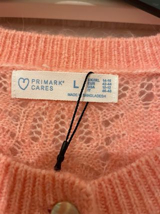 Rebeca calada rosa talla L