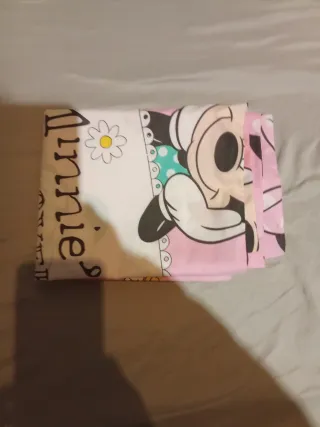 Sabanas nórdica cuna Minnie Mouse
