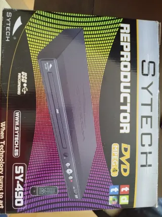 Reproductor DVD SYTECH MPEG-4 TDT USB 2.0