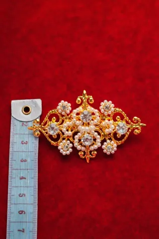 Conjunto Joyería Metal Dorado