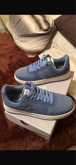 Zapatillas azules nike colaboracion estrella