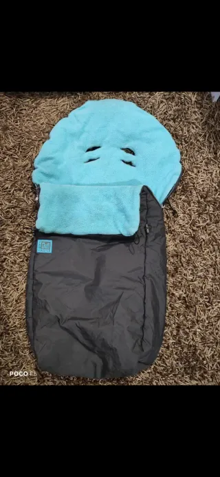 Saco Carrito Bebé Castle Invierno Azul