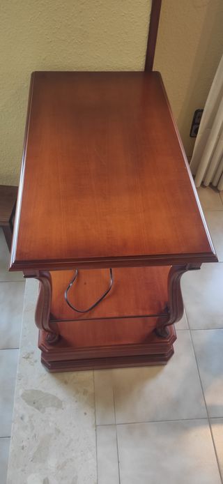 Mesa de centro madera noble alta calidad