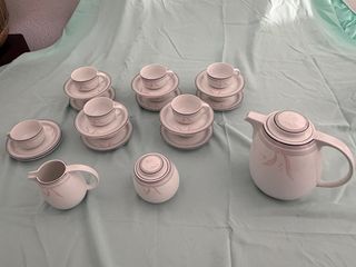 Juego de café de porcelana