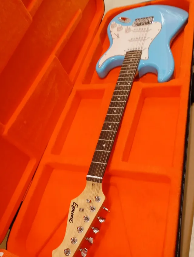 Estuche Guitarra Eléctrica Foam Negro