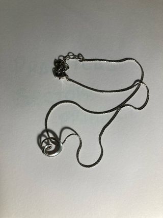 Collar de plata con colgante