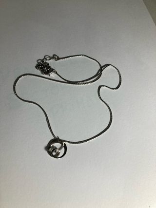 Collar de plata con colgante