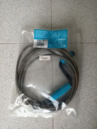 Desatascador espiral manual 3,5m