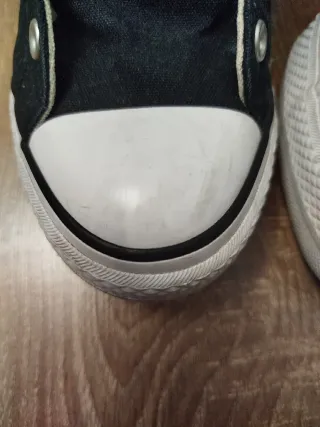 Converse negras altas